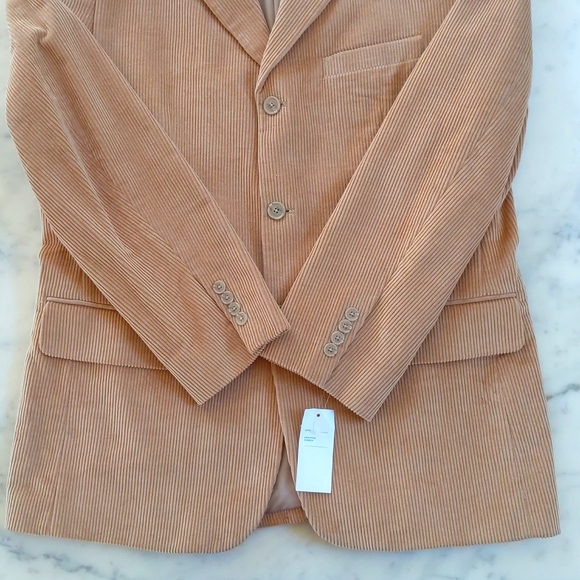 NWT. Club Room 100% Cotton Corduroy Blazer with Full Lining. - Picture 2 of 8